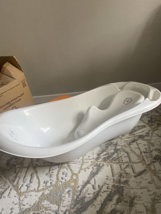 Детская ванночка с термометром