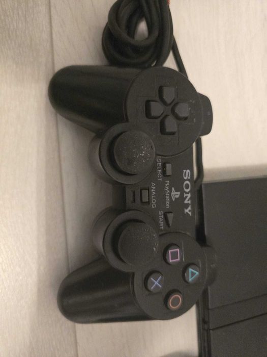 Sony Playstation 2 Slim (PS2), 2 Controllere