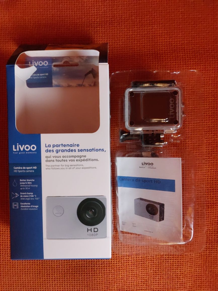 Camera video actiun, sport LIVOO HD