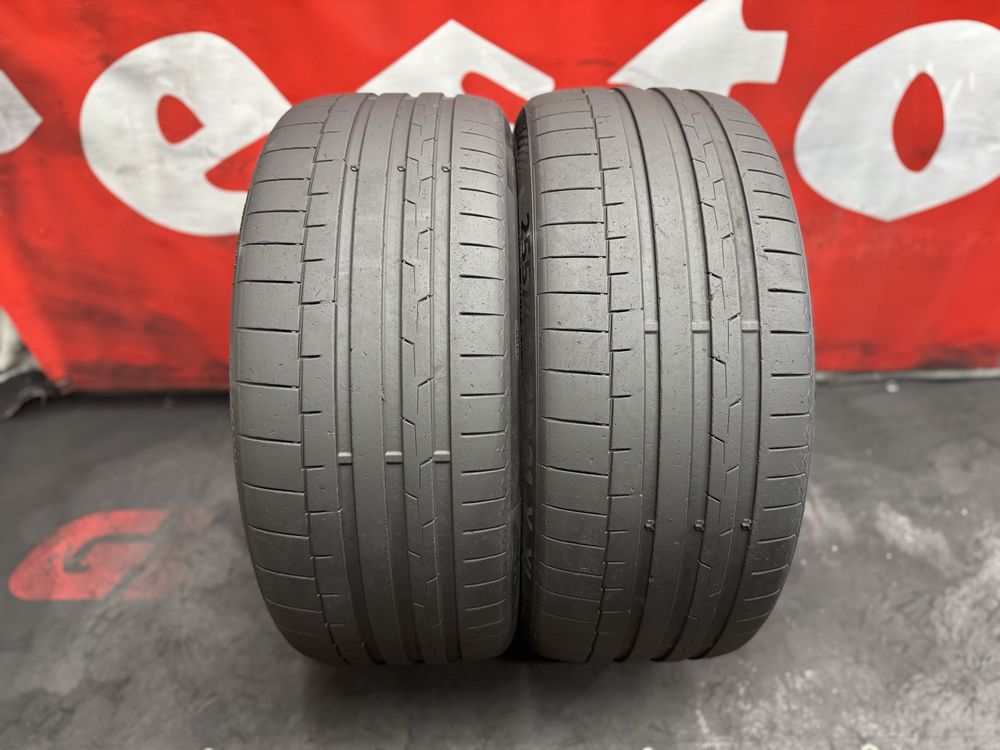 255 40 21, Летни гуми, Continental SportContact6, 2 броя