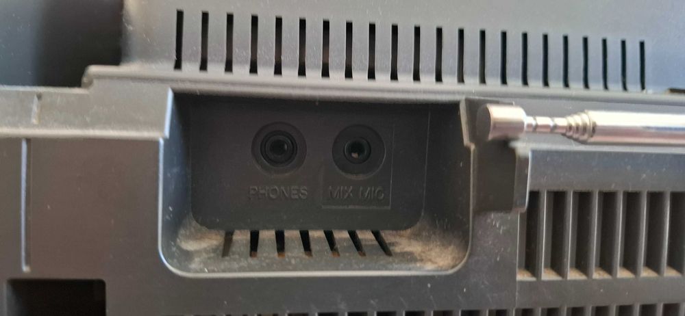 Panasonic RX-DT501 CD player, casetofon, radio.