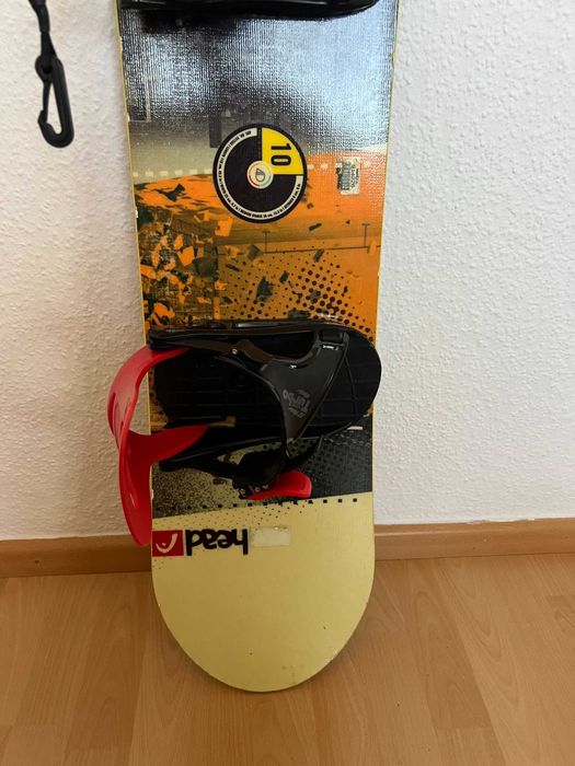 Placa snowboard Head 4D 110cm +legaturi K2