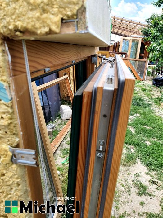 Termopan lemn masiv cu rolete,BRUCKNER,Austria( Annette)