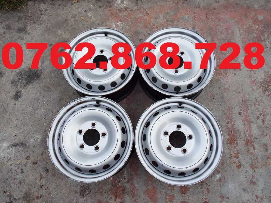 vand 4 jante de tabla pe 16" originale renault master si opel movano
