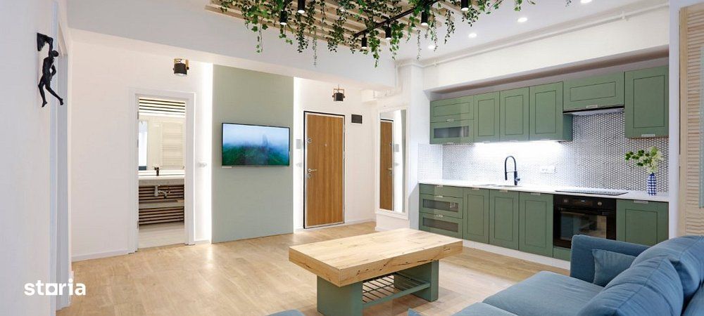 Apartament ultrafinisat, cu 2 camere, amenajat de designer, in zona Al