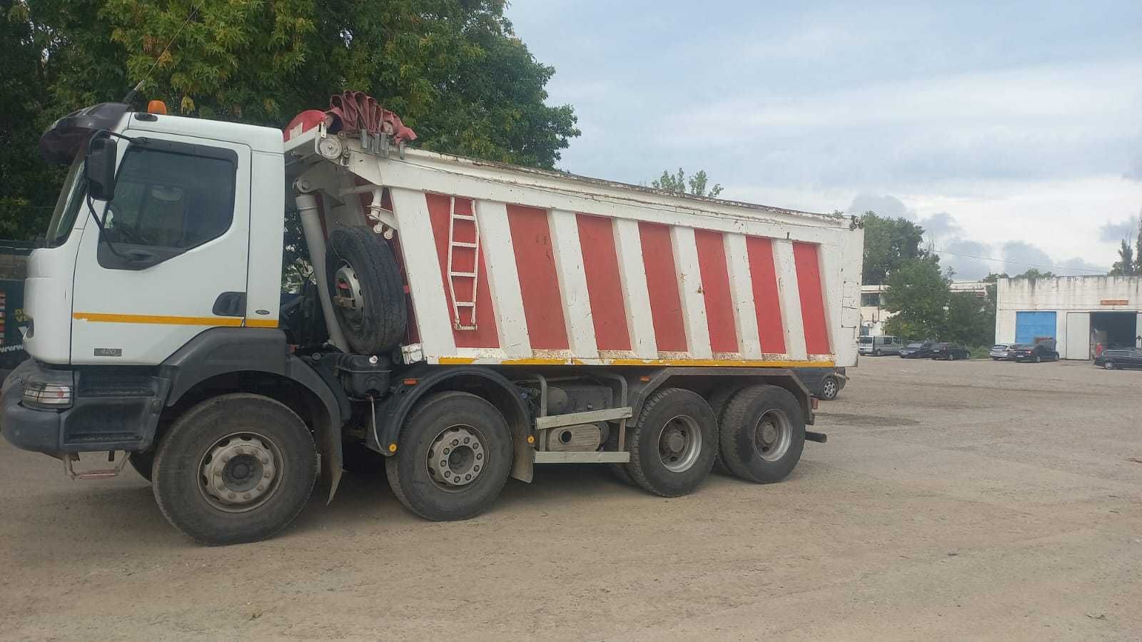 Vand transport pamant negru vegetal,galben,nisip, cu bascula 21 m³