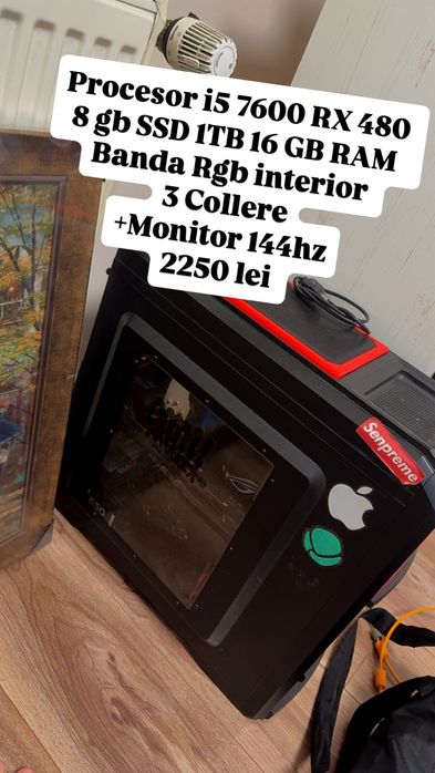 Pc gaming + monitor 144h