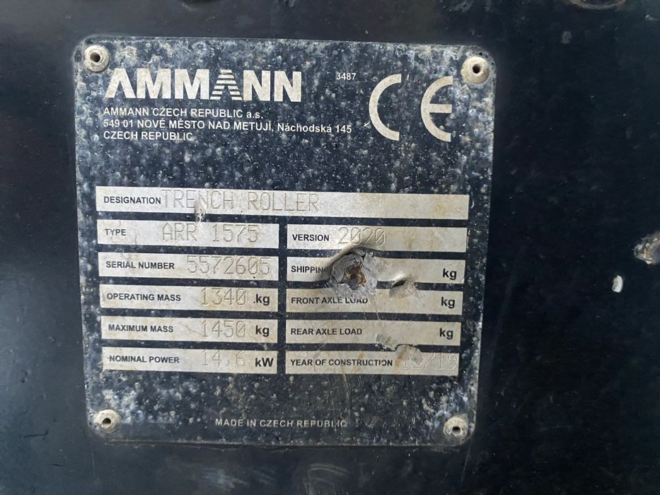 Dezmembrez vibrocompactor Ammann ARR1575