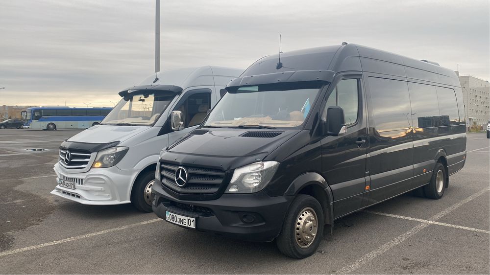 Перевозки пассажировМерседес спринтер микроавтобус перевозки . 21 мест