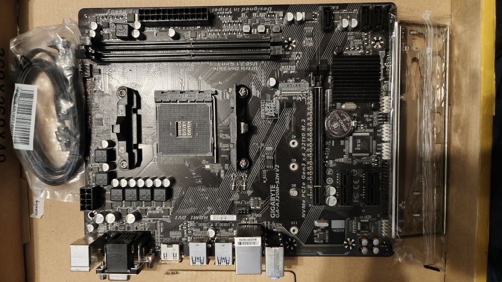 Материнская плата Gigabyte GA-A320M-S2H V2 for amd Am4