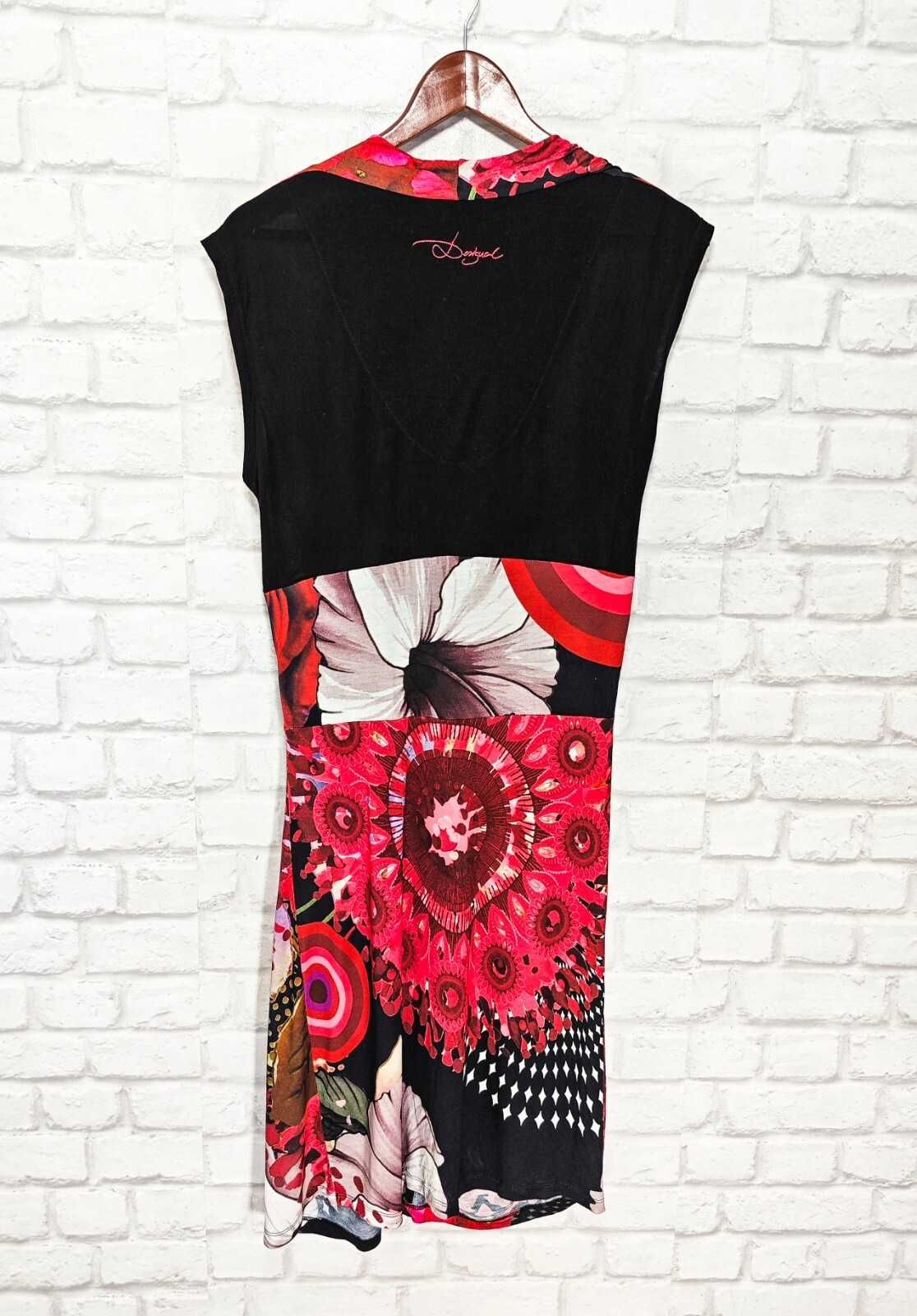 Desigual Оригинална рокля на цветя размер XL