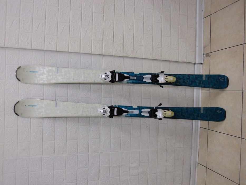 Не новые словенские лыжи ELAN м-ль Delight 146 см с кр-ми ELAN  elw9gt