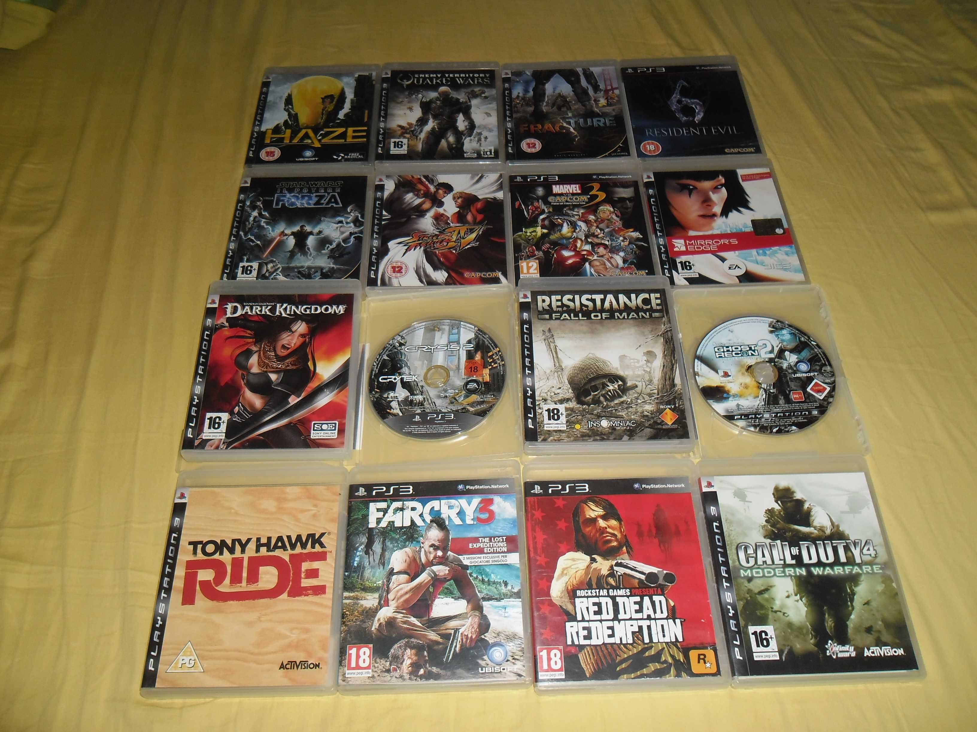 Colectie Jocuri PS 3  Shootere Originale