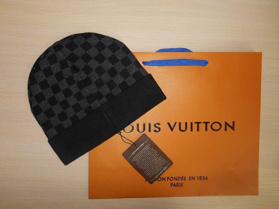 Pălărie de iarnă pentru bărbați Louis Vuitton 098