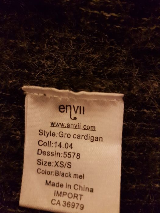 Жилетка Envii, размер XS/S