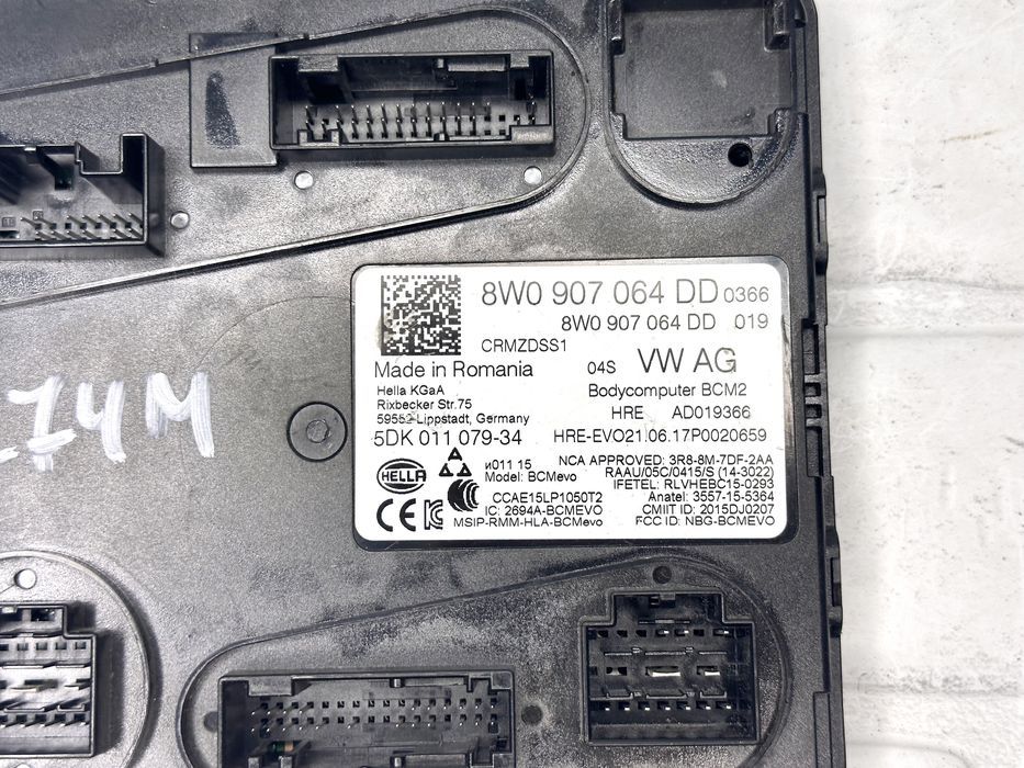 Модул BCM 2 AUDI A4 A5 Q7 8W0907064DD