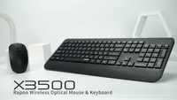 Беспроводной комплект клавиатура и мышь - Rapoo X3500
