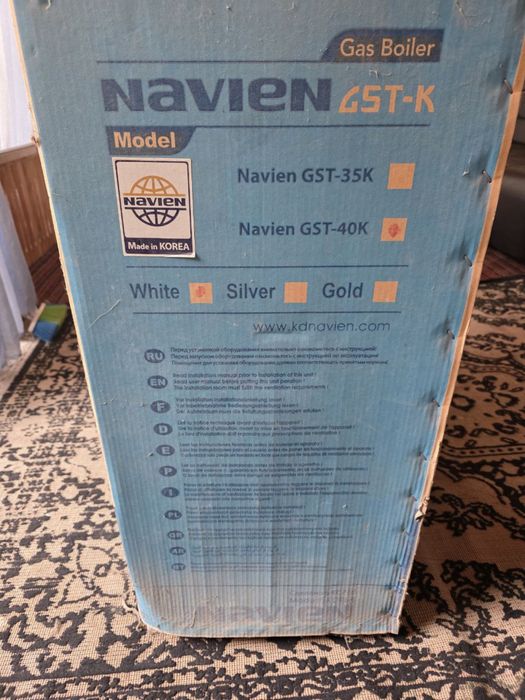 Navien 40. Напольный двухконтурный котел