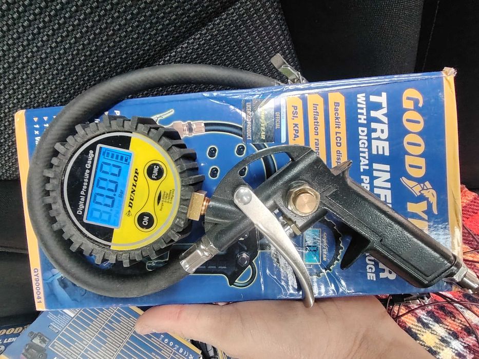 Pistol de compresor digital