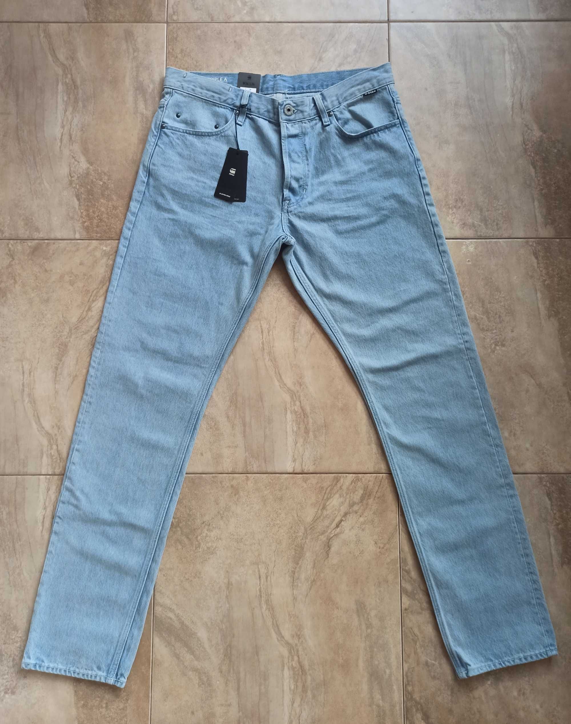 Мъжки дънки G-Star Raw Triple A Regular Straight Jeans в размер 34/34