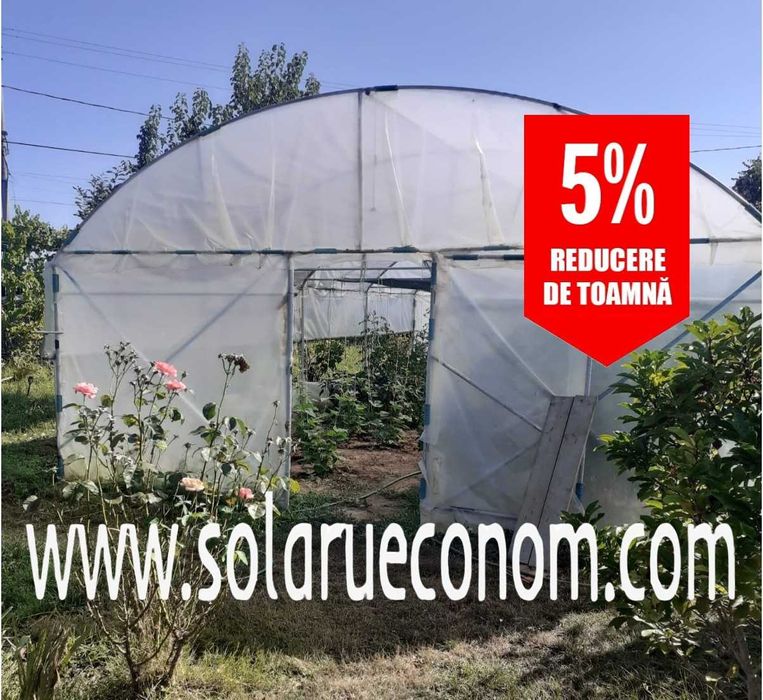 Solarii (sere) de gradina pentru cultivarea florilor sau legumelor