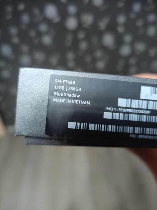 Samsung Z flip7 blue shadow 12gb/256gb