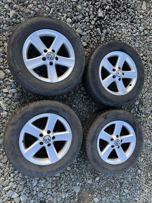 Jante VW 16” + anvelope iarnă 215/65/16 Volkswagen, Audi, Skoda, Seat