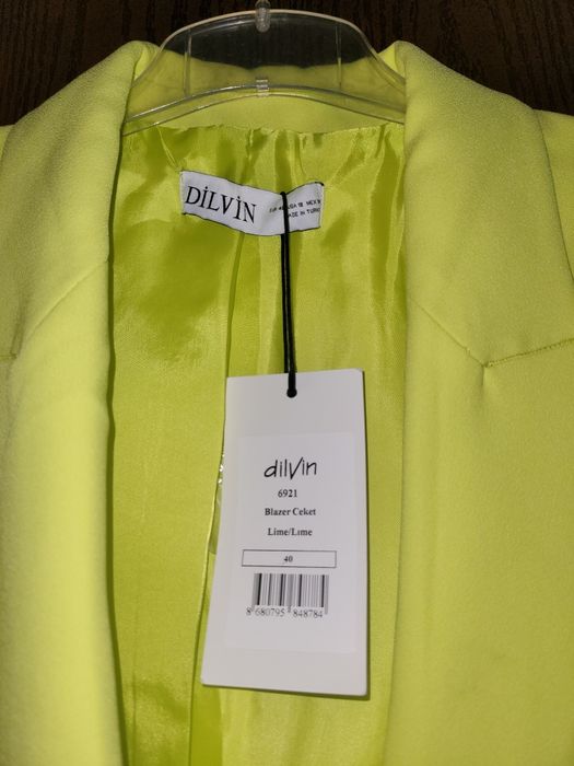 Ново сако цвят лайм