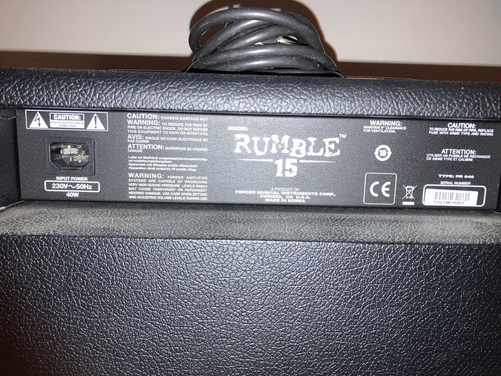 Усилвател Fender Rumble 15