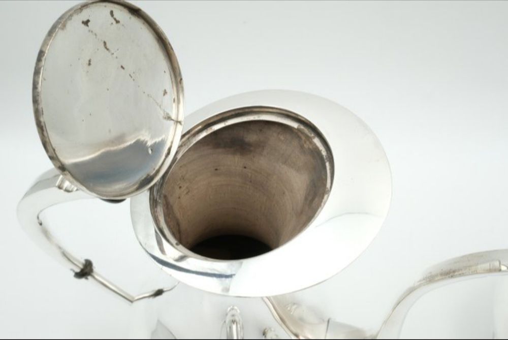 Японски сребърен сервиз за кафе/чай 950