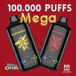 Mega Pachet 2x Vape Vapomesi Dinosaur 100.000 puffs Touch Screen