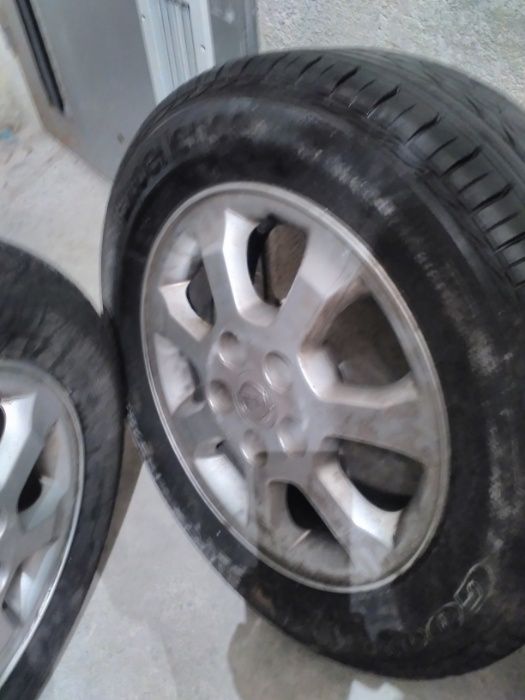 Джанти за Опел Зафира 15" и летни гуми Goodyear 195 / 65 R15