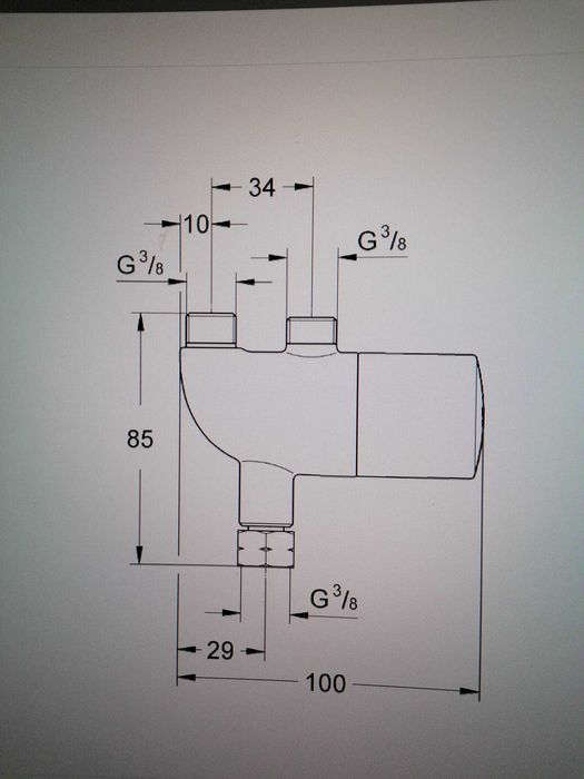 Termostat, Grohe, Grothem Micro, protectie termica impotriva oparirii