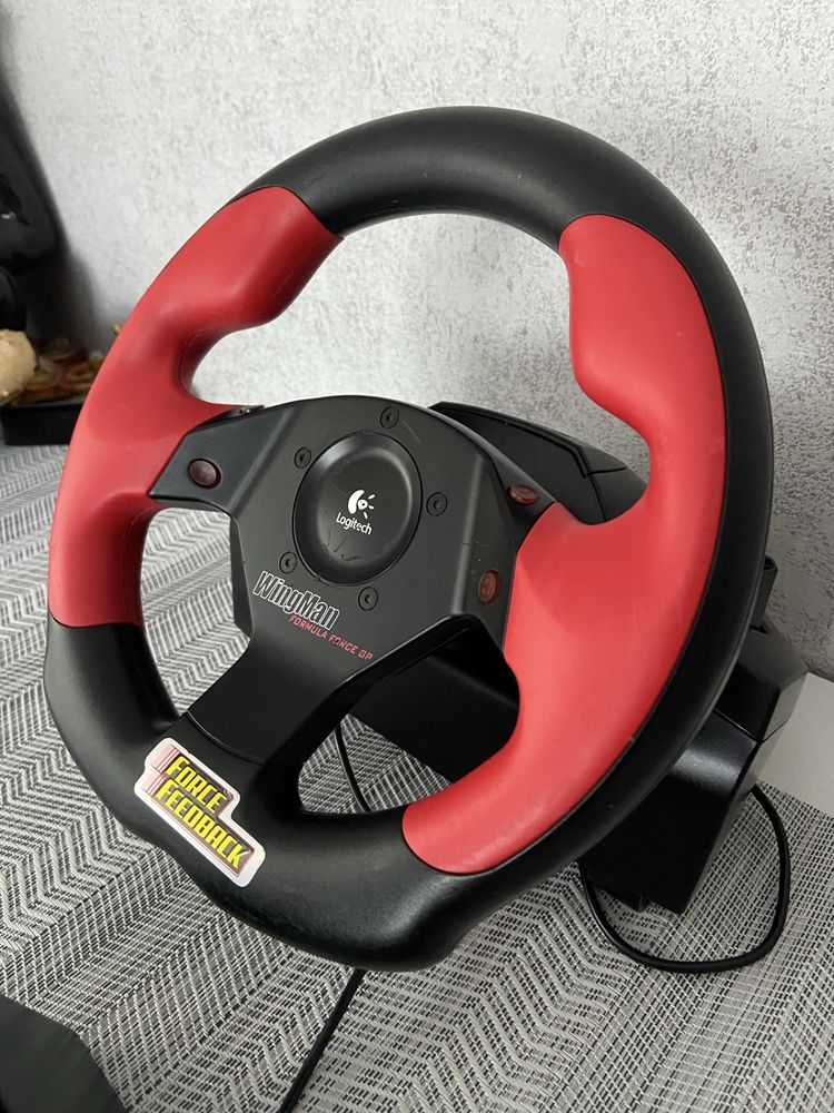 Волан С Педали Logitech Wingman Formula Force GP