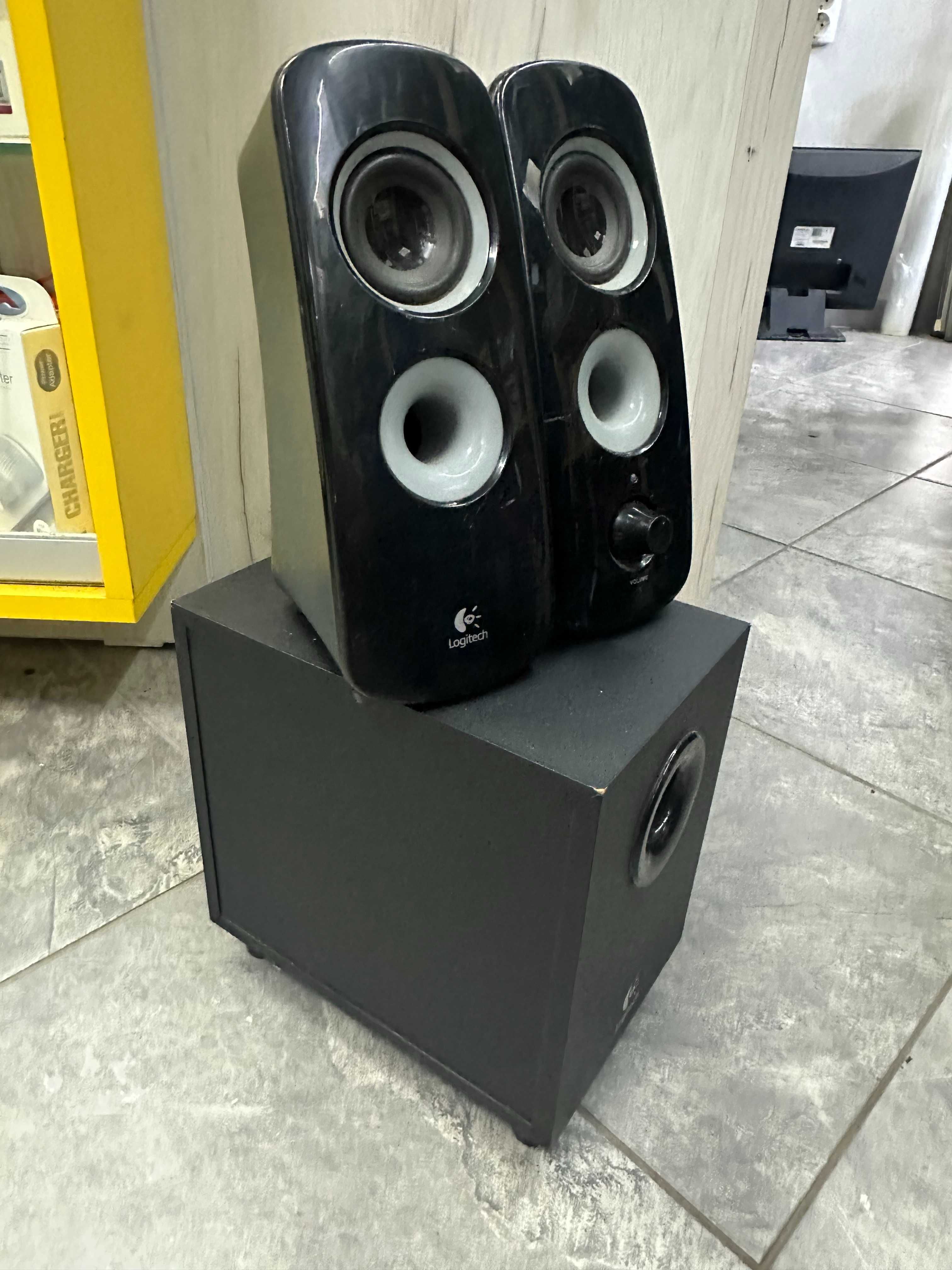 Тонколони , буфер Logitech Z323 2.1 за компютър