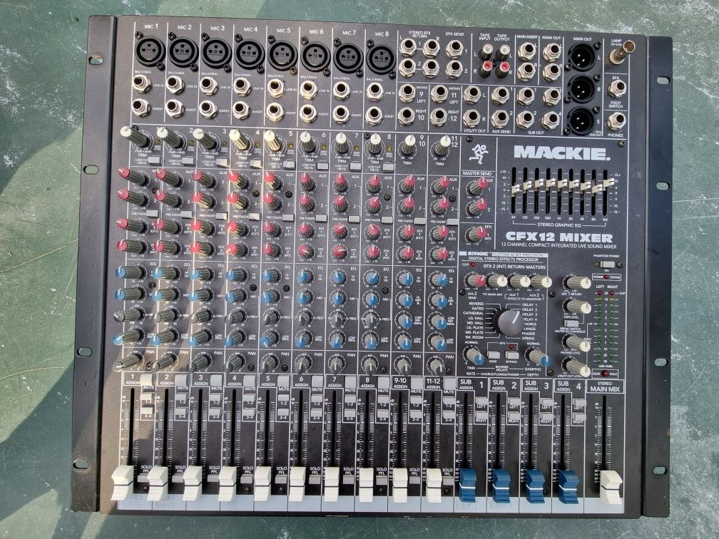 Vand mixer / audio / MACKIE 12 Channel CFX12 Compact Integrated LIVE M