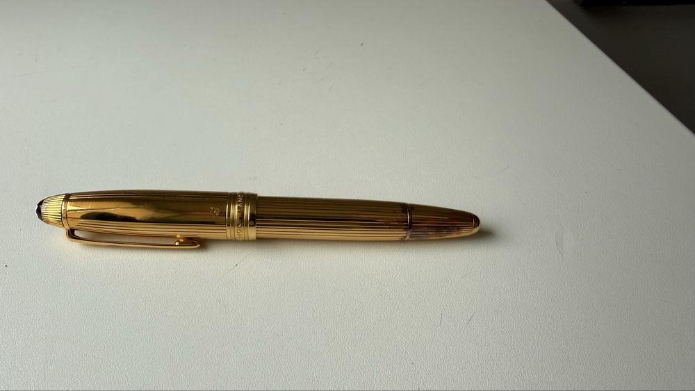 Montblanc Meisterstück 146 LeGrand Solitaire Vermeil Godron