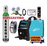 Aparat sudura NOVO MIG 180 JASIC + tub 8L plin + ceas + sarma + duze