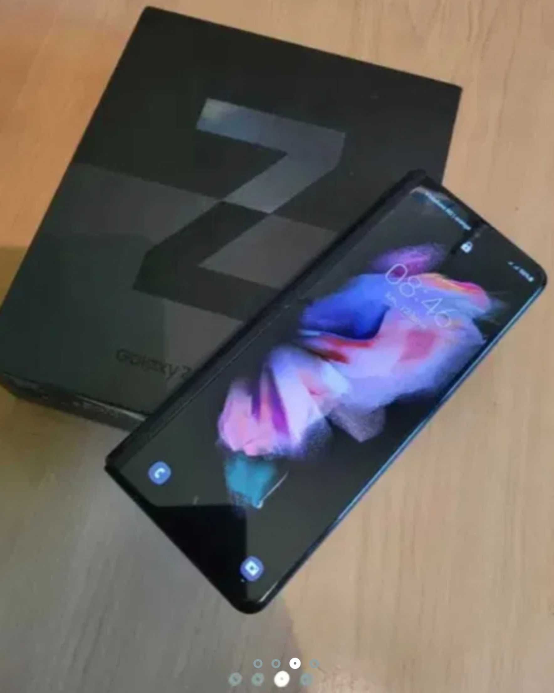 Samsung Galaxy Z fold3 5G Dualsim 256gb Black SIGILAT + husa cadou