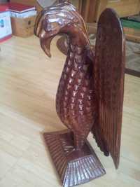 sculptura lemn handmade , vultur