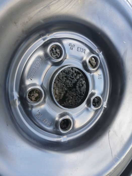 Резервна гума патерица 17 5х100 54.1мм Toyota Avensis 2003-2009 Тойота