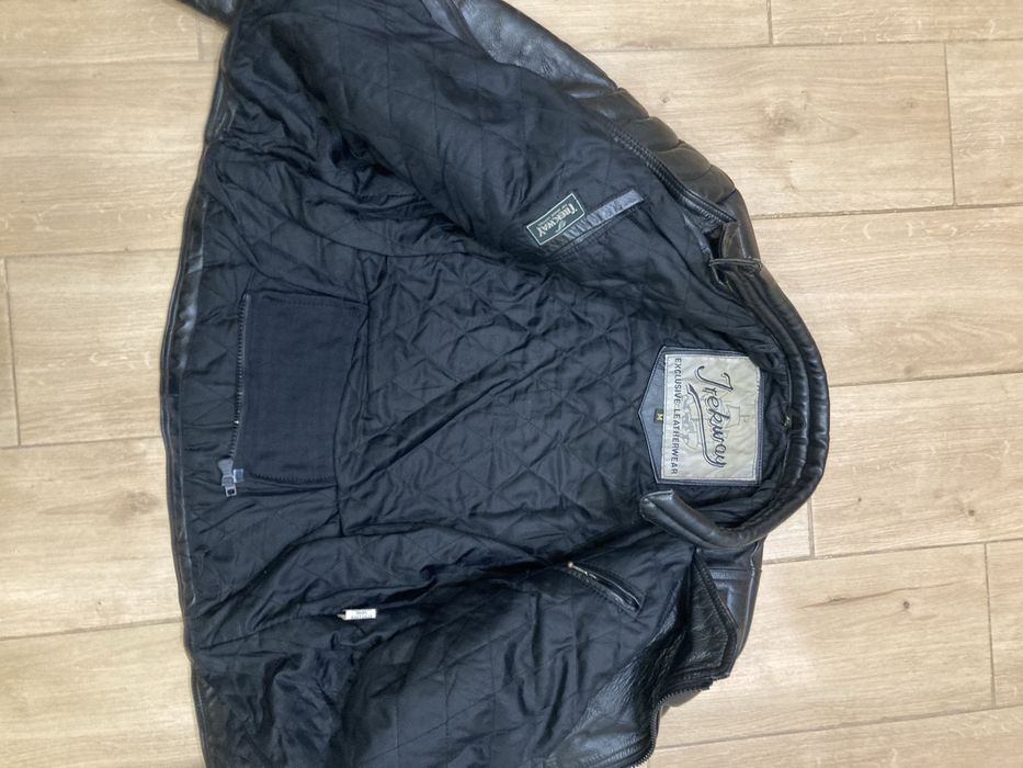 Мъжко кожено яке за мотор