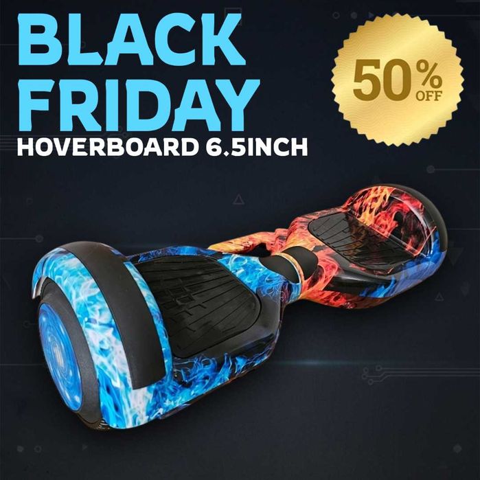 - 50 % Black Friday Намаление на Ховърборд от Вносител