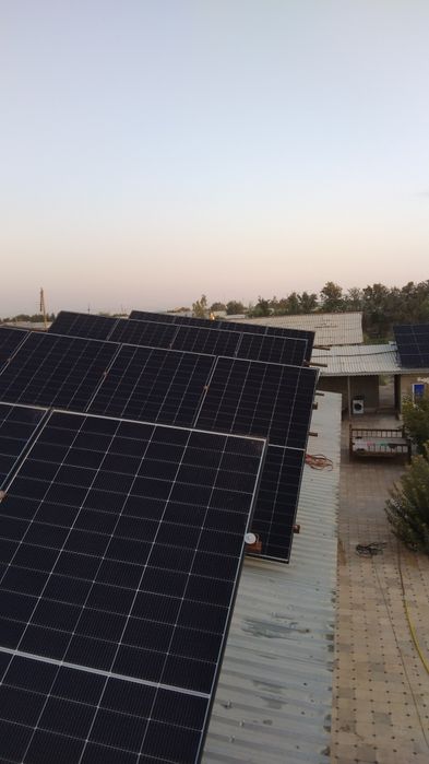 Quyosh panellar o'rnatamiz