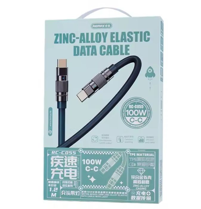 Кабел Remax USB type-C към type C