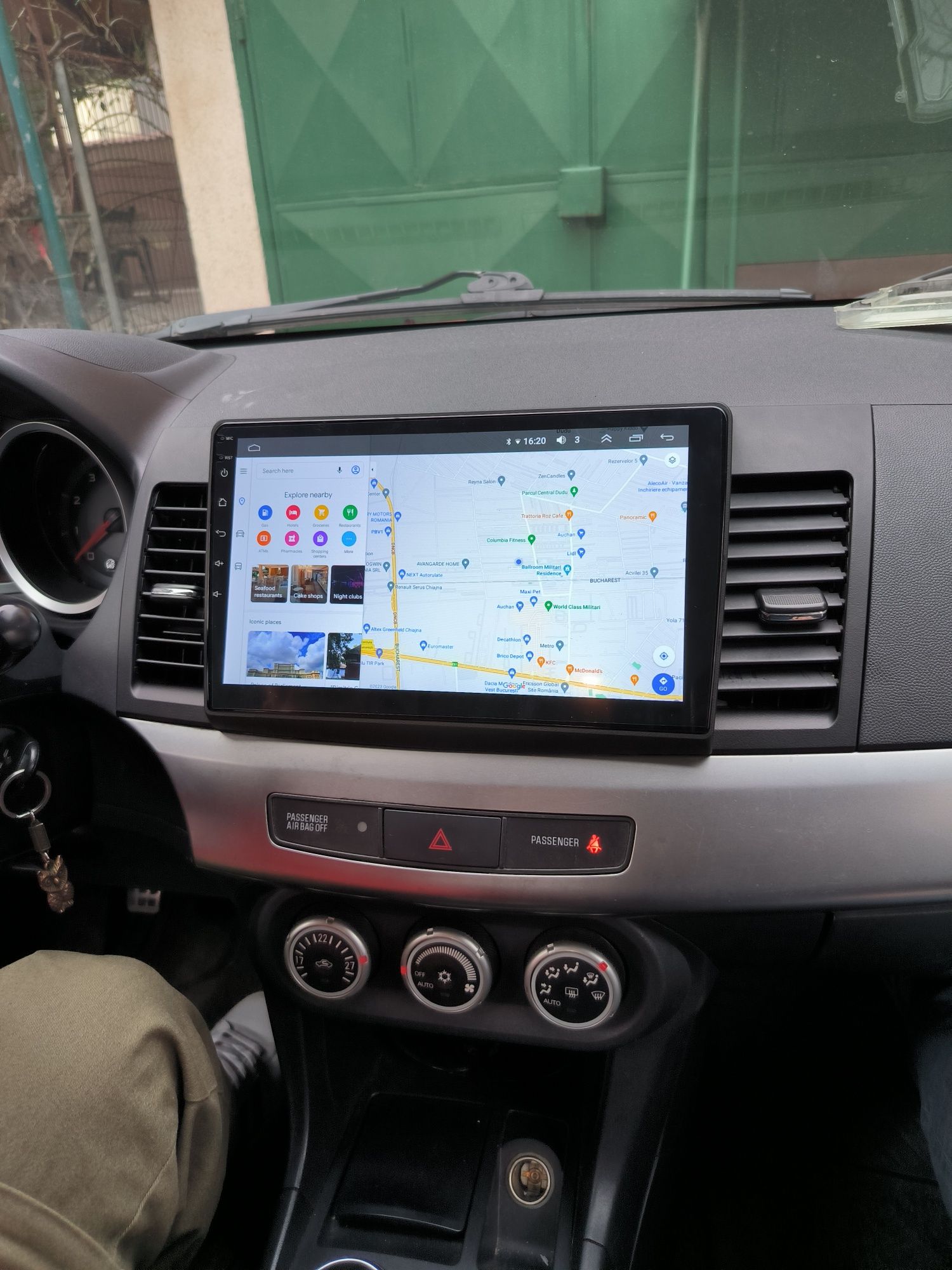 Navigatie Android Mitsubishi Lancer Waze YouTube WiFi internet