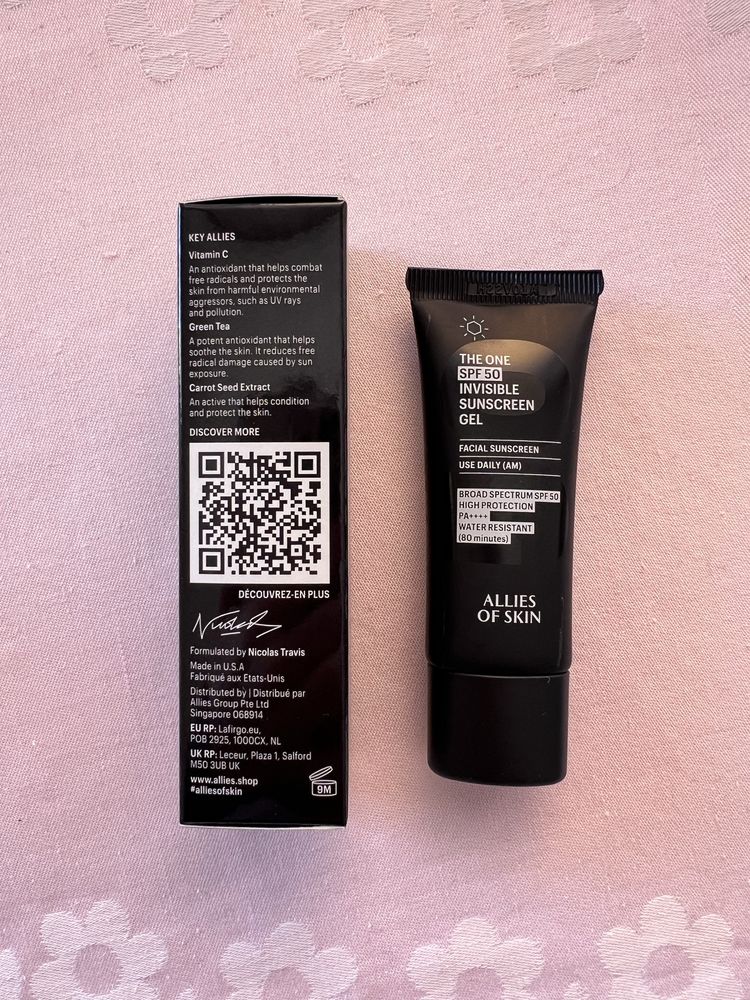 Нова слънцезащита Allies of skin The one SPF 50 Invisible Sunscreen