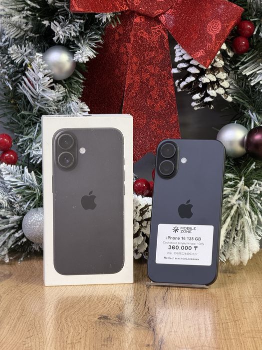 Iphone 16 128 GB 100% 0 цикл | Mobile Zone