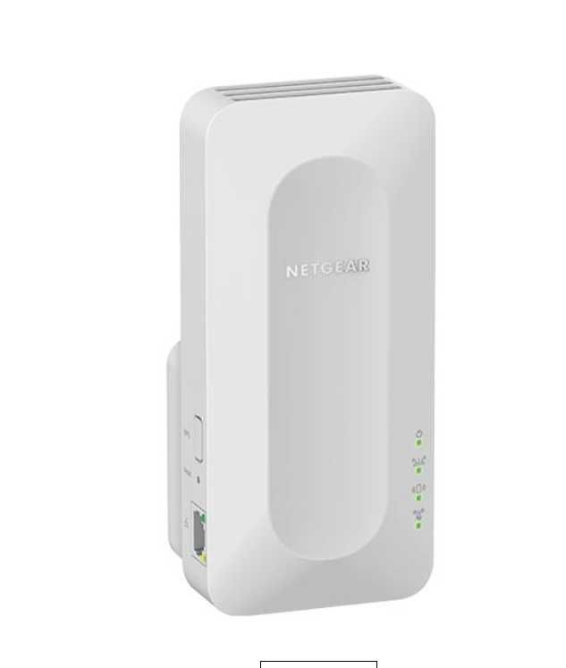WiFi Netgear  WiFi 6 Mesh Extender, 1.6Gbps, Wallplug Internal Antenna