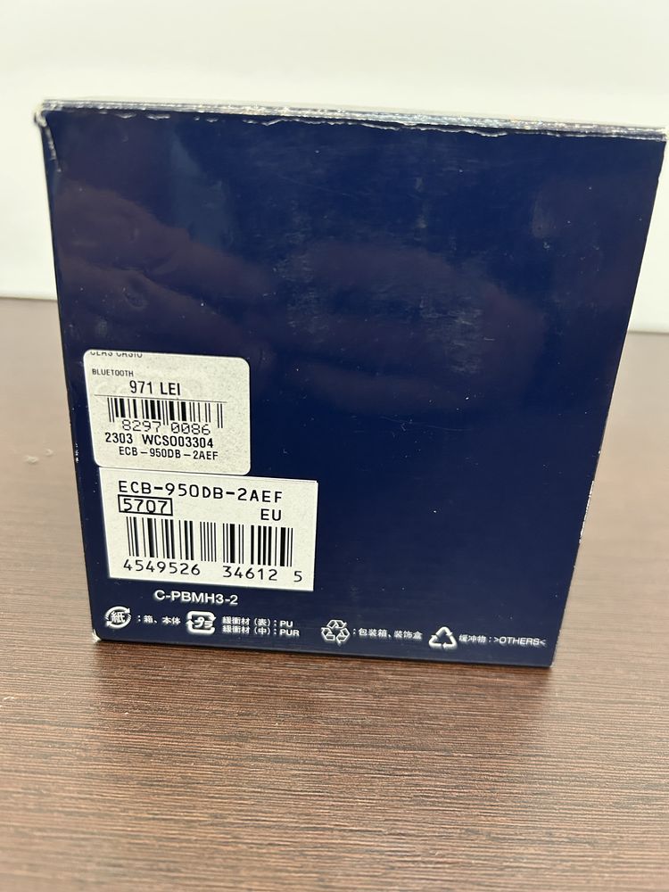 Vand ceas barbatesc Casio Edifice ECB-950DB-1AEF